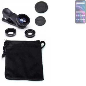 Pour BLU G91 Max Objectifs Smartphone Lentilles fisheye macro grand angle - Photo 1/6