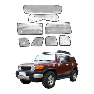 Juego de 8 piezas todas las sombrillas ventana protección solar se adapta a FJ Cruiser 2007-2014 - Imagen 1 de 10