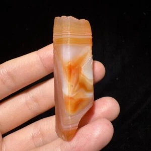 🌟🔥🚀Rare China Inner Mongolia Weathered Gobi Agate Viewing Stone Designer - Imagen 1 de 11