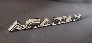 GM Pontiac, 1966/67 Acadian, Hood Scipt, Emblem Canso, Sport Deluxe, Invader - Picture 1 of 4