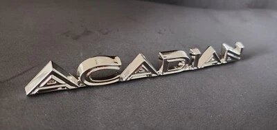 GM Pontiac, 1966/67 Acadian, Hood Scipt, Emblem Canso, Sport Deluxe, Invader - Image 1 of 4