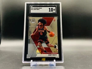 2019-2020 Panini Mosaic - Coby White - RC/Rookie - SGC 10 - #211 - Picture 1 of 2