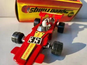 Matchbox 1972 diecast Speedkings K 35 LIGHTING RACER mint in box approx 1:43 sc. - Foto 1 di 11