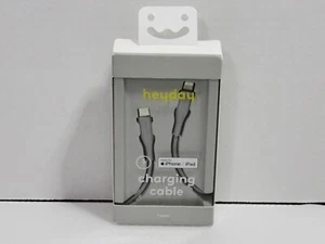 Heyday 3' Apple Lightning Kabel USB C auf Lightning Grau - Bild 1 von 4