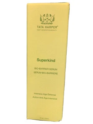Tata Harper superkind Bio-Barrier Serum 1 Fl OZ 30 ML New In Box. - Image 1 of 4