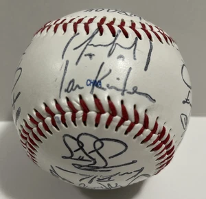 2007 TEXAS RANGERS Team Signed Autograph STAMPED Baseball Sosa Kinsler - Picture 1 of 9