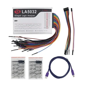 USB Logic Analyzer Kit 32 /16 Channels 500MHz Sample Rate 80BandMHz width #SZ - Picture 1 of 26