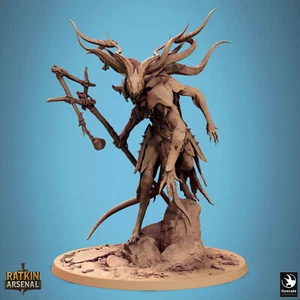 Grimdark miniatures The Muck Priest wargaming Monster Mini 100mm base - Picture 1 of 6