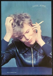 DAVID BOWIE ERIC CLAPTON 1977 CLIPPING JAPAN MAGAZINE ML 8A - Picture 1 of 2