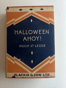 Halloween ahoy Hugh St leger vintage book - Picture 1 of 5