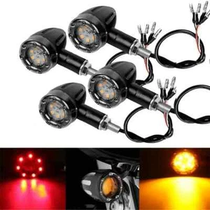 Moto Mini Luci di Direzione Led Freno Luce di Corsa per Cafe Racer Bobber - Foto 1 di 18