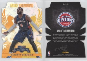 2013-14 Panini Crusade Crusade Orange Die-Cut /99 Andre Drummond #246