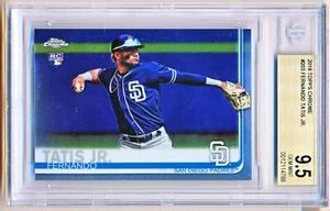2019 Topps Chrome Fernando Tatis Jr. Rc #203 BGS 9.5 - POP 544 - Foto 1 di 2
