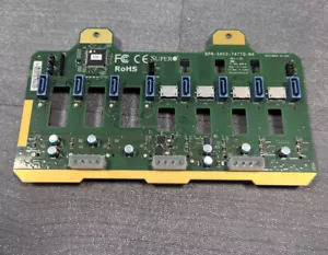 Supermicro 7049GP-TRT servidor disco duro plano posterior BPN-SAS3-747TQ-N4 compatible - Imagen 1 de 3