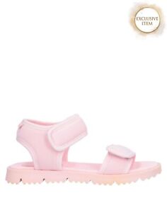 RRP€150 DOLCE & GABBANA Neoprene Slingback Sandals US9.5 UK8.5 EU26 Pink Logo