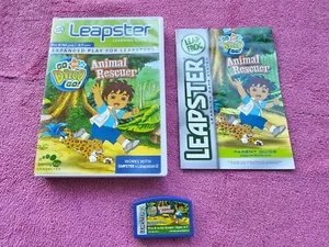 Leapfrog Leapster Go Diego Go Animal Rescuer Complete With Manual & Case - Picture 1 of 2