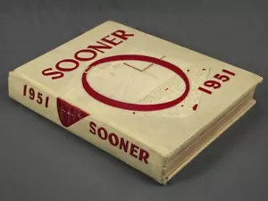 1951 Sooner Yearbook University of Oklahoma Norman Oklahoma National Champs! - Picture 1 of 6