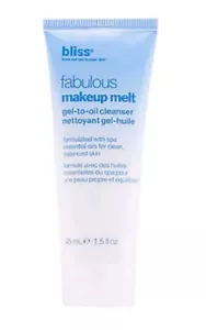 Bliss Fabulous Makeup Remover Melt Gel To Oil Cleanser With Essential Oils 45ml - Picture 1 of 1