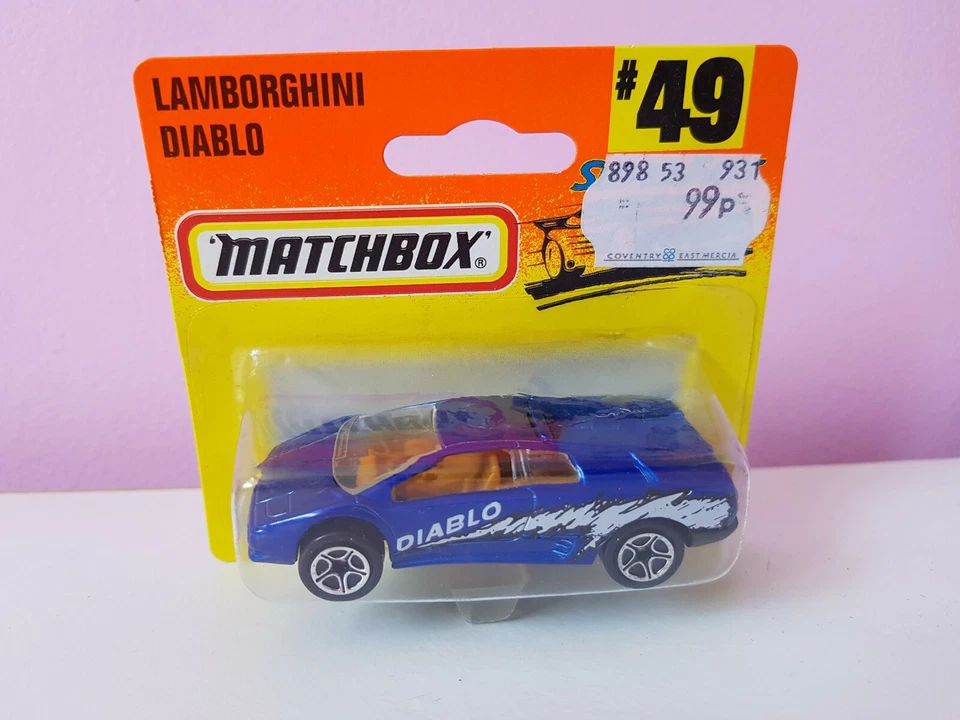 Matchbox 1-75 MB49 Lamborghini Diablo, продажа супербыстрый lesney - Изображение 1 из 1