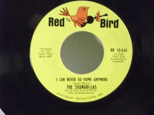 The Shangri-Las,Red Bird 10-043,"I Can Never Go Home Anymore"US,7"45,1965,Mint - Picture 1 of 2