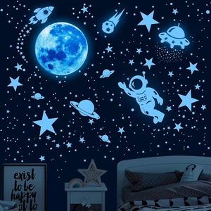 530Pcs Glowing Stars for Ceiling,Glow in the Dark Stars,Space Wall Decals Solar  - Picture 1 of 12