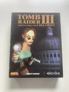 Tomb Raider 3 PC Big Box Spiel - 1998 Action-Adventure Computer Game - Bild 1 von 4
