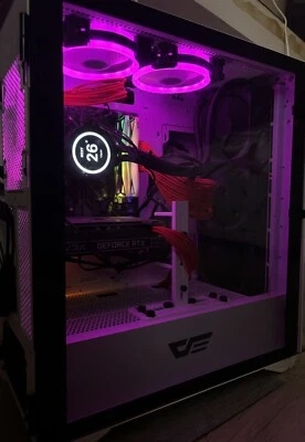 Custom Gaming Desktop PC RTX 2060 6GB 500gb SSD 1tb HDD with A CPU Liquid Cooler - Image 1 of 4