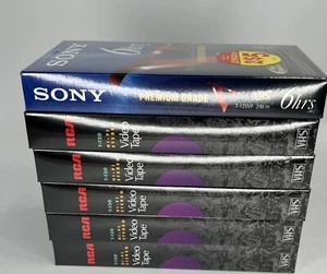 RCA T-120 Hi-Fi stereo Video Tapes & Sony T-120VF lot of 7 NEW sealed - Picture 1 of 5