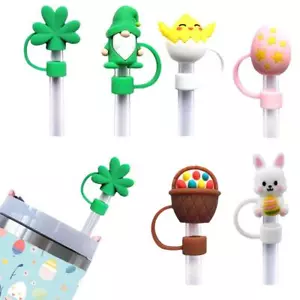 Stanley Strohhalmabdeckung Strohhalm Topper, Ostern Strohhalm Abdeckkappe für Stanley a3d8 - Bild 1 von 16