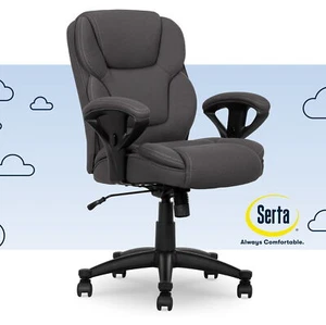 Commercial Grade Task Office Chair Desk Chair, Supports up to 300 lbs, Dark Gray - Picture 1 of 12