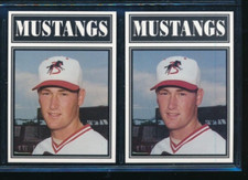 lot (2) 1992 Sport Pro Billings Mustangs #23 Jason Angel
