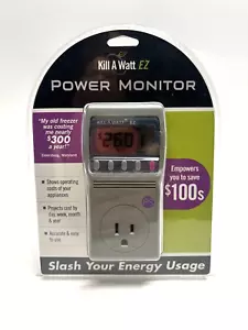 FACTORY SEALED Kill A Watt EZ P3 International Electricity Usage Monitor P4460 - Picture 1 of 9
