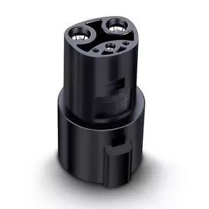 Lectron J1772 to Tesla Adapter 80A 250V - Fits Tesla S/3/X/Y & NACS EVs (Black) - Bild 1 von 7