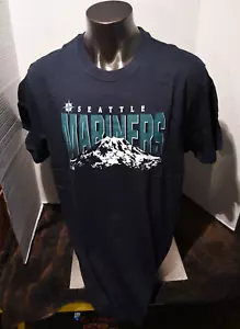 Seattle Mariners Herren NAVY MLB Baseball T-Shirt - ’47 Brand - 2XL - Neu mit Etikett UVP 25 - Bild 1 von 5