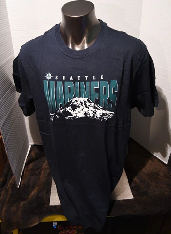 Seattle Mariners Men’s NAVY MLB Baseball T-Shirt - ’47 Brand - 2XL - NWT MSRP 25 Cover