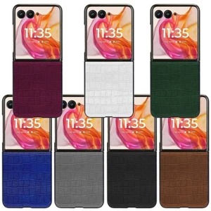 Versatile Design Non-Slip Ultra-Thin PU Leather Case for Motorola razr 50 Ultra - Picture 1 of 12