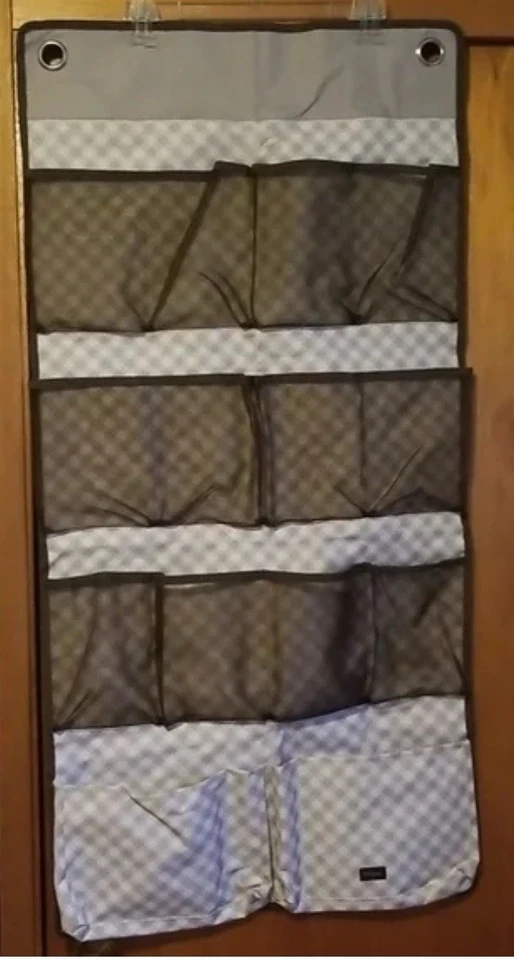 Thirty-One Hanging Pocket Wall Organizer With 14 Pockets & Metal Grommets - Image 1 of 4