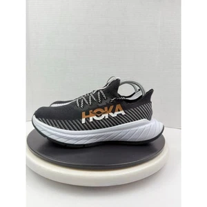 Hoka Carbon X 3 Athletic Running Shoes Womens 7.5 B Black White Copper 1123193 - Picture 1 of 14