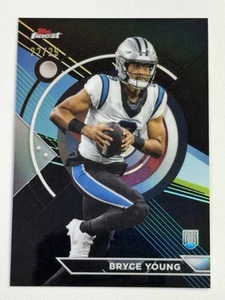 2023 Topps Finest Bryce Young RC Panthers #158 Composite Black Refractor /25 SP - Bild 1 von 2