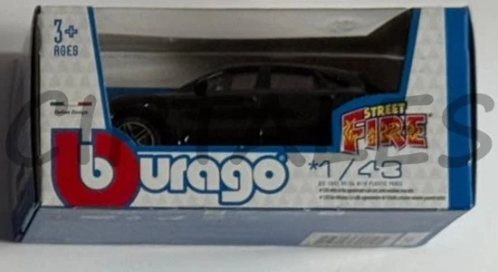 Bburago Porsche Macan Street Fire - Scala 1:43 burago 1/43 Nero - Immagine 1 di 1