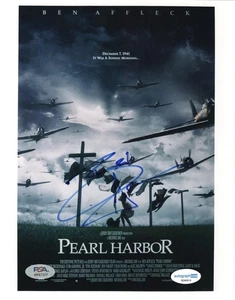SELTENER FRÜHER VOLLSTÄNDIGER NAME! Ben Affleck PEARL HARBOR signed 8x10 Photo PSA & ACOA COA! - Bild 1 von 2