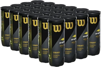 Wilson US Open Extra Duty Tennis Balls Pack Durable HighPerformance Yellow Balls - Image 1 of 4