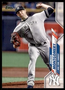 2020 Topps Update Royal Blue Jordan Montgomery New York Yankees #U-274 - Picture 1 of 2