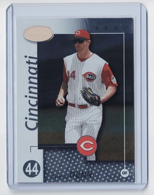 2002 Amostras Certificadas Folha #20 Adam Dunn Reds Nationals White Sox Power - Imagem 1 de 2