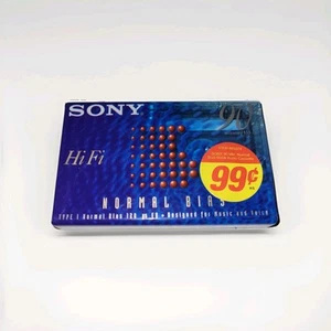Sony HF 90 High Fidelity Normal Bias Cassette - 90 min Neu Sealed Blank Tape - Bild 1 von 2