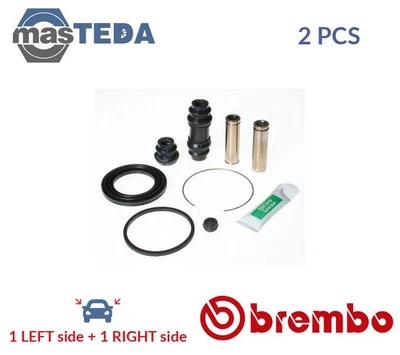 KIT REPARACIÓN PINZA FRENO F KT 221 BREMBO 2 PIEZAS PARA MITSUBISHI L 300 III,L200 Foto 1 de 4