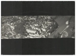 ZZ-2660/ Neuburg a. Donau  Foto Luftbild 18 x 13  cm ca.1938 - Bild 1 von 2