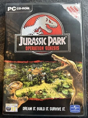 Jurassic Park Operation Genesis, Park Building Simulation. With Manual.  - Image 1 of 3