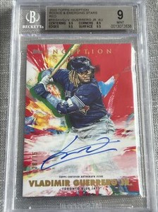 Vladimir Guerrero 2020 Topps Inception Red Rookie Auto /75! Blue Jays MLB 🔥