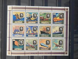 Islas Cook 1979 bloque Rowland Hill transporte postal nuevo - Imagen 1 de 1